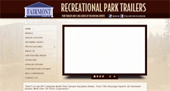 Desktop Screenshot of fairmontparktrailers.com